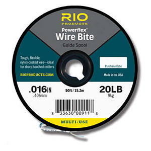 Rio Powerflex Wire Bite Tippet Guide Spool